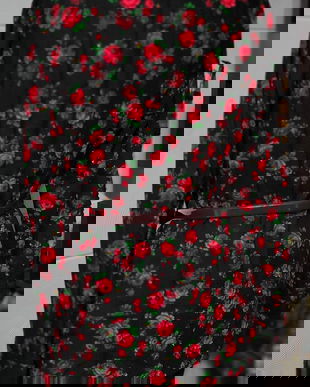 Bluza trandafiri mărime L-xl