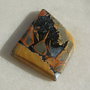 Cabochon Maligano Jasper (lucrat manual in India) aprox 6x28x33 mm