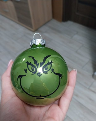 Glob de sticla Grinch