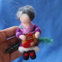 Decor/ornament `Bunica impleteste!`