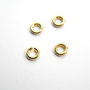 Zale deschise vermeil 4 mm 10 buc. (F36-21)