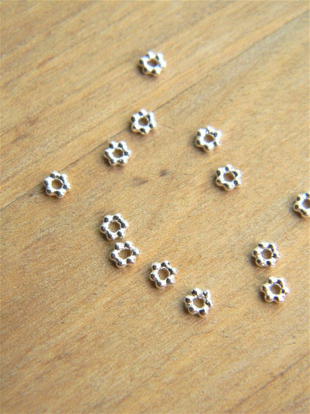 Margele argint 3 mm (10 buc.) (F37-1)
