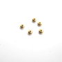 Margele vermeil 2x1 mm, 10 buc (F37-4)