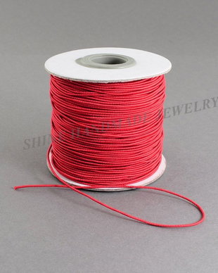 Snur elastic rosu, 1mm