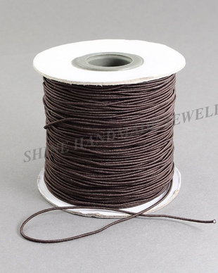 Snur elastic, Coconut Brown, 1mm