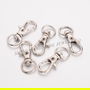 Cheie breloc, platinum, 30.5x11x6mm