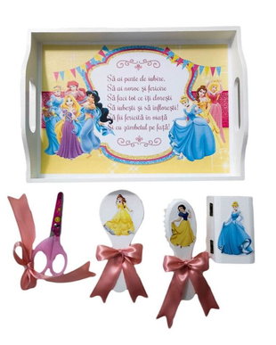 Set tăiere moț cu Prințese