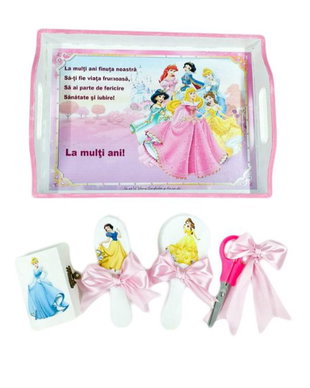 Set tăiere moț cu  Prințese Disney