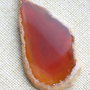 Pandantiv piatra felie agat (F38)
