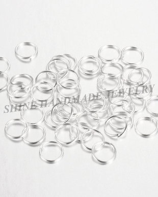 Zale argintii, 6mm (50 bucati)