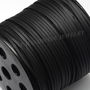 Snur Suede negru, 2.7x1.4mm
