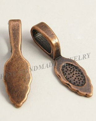 Agatatoare de pandantiv, cupru, 26x8x7mm