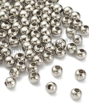 Margele otel inoxidabil, 5x4.5mm