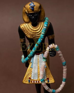 Set 2 Bratari Handmade Krishna Dama Din Pietre Naturale De Turcoaz Sediment Marin Si Cuart Roz