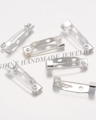 Baza de brosa argintie, 20x5x5mm