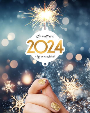 Artificii de mână pentru Revelion, Kandor Special Gifts, Model 3