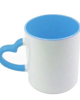 Cana personalizata interior albastru deschis