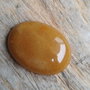 Cabochon aventurin galben, 40x30 mm