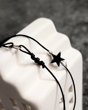 Colier/Choker argint cu steluță și Swarovski Crystal