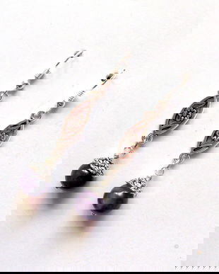 cercei ametist 44440