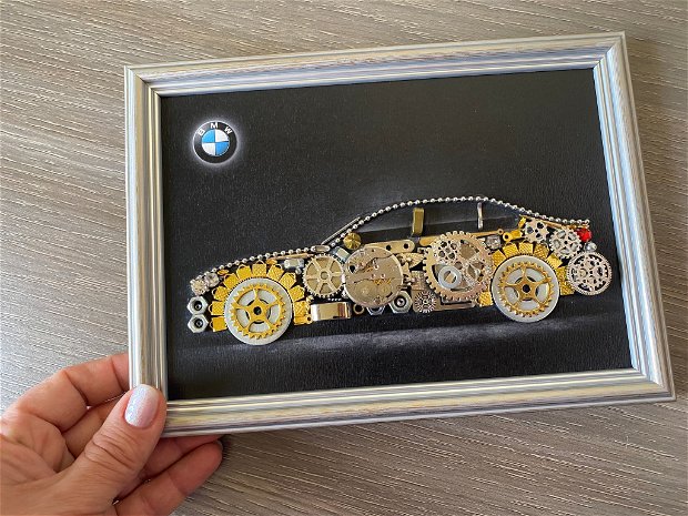 BMW Cod M 575・Decoratiune birou・Decor Vintage・Bijuterii steampunk・Cadouri Barbati