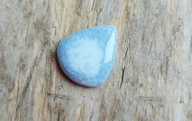 Cabochon opal albastru, 29x25 mm