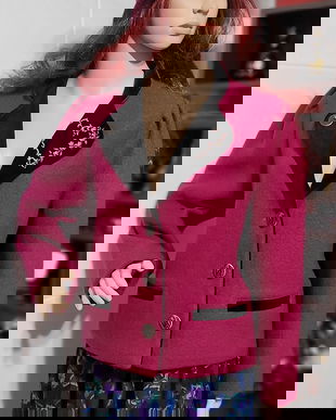 Jaketa lână mărime M-K