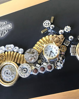 Motocicleta model Harley Davidson Cod M 474・Cadouri originale pentru barbati・Cadouri zile de nastere・Cadouri Craciun pentru cei dragi
