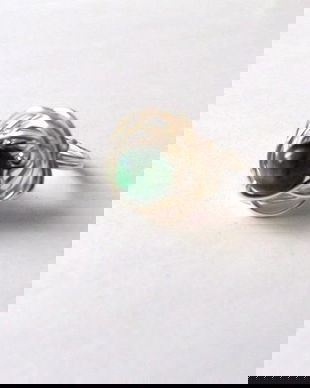 inel ochi de tigru verde 44618