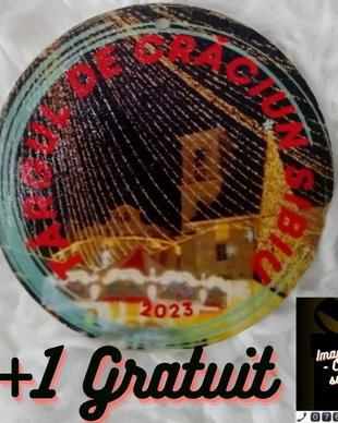 Ornamente față-verso personalizate 5+1 GRATUIT