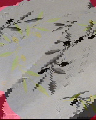 Nou/napron brodat /masline