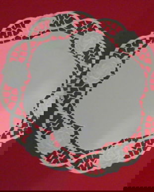 Nou/ mileu cu trandafiri 30 cm