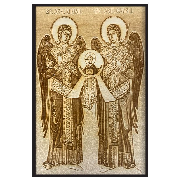 Icoana Sfintii Mihail si Gavriil