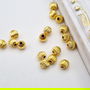 Bile distantiere cu model 6mm, aur