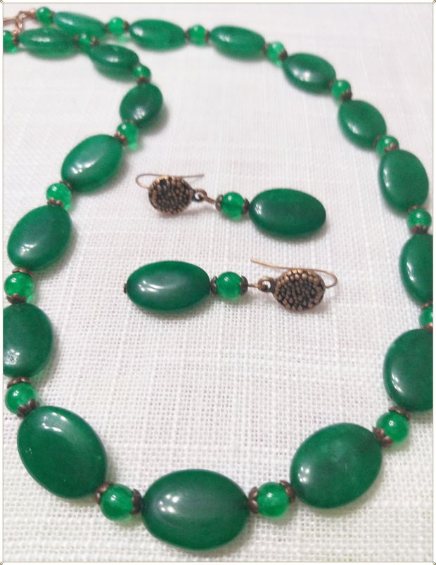 SET-JAD VERDE SI CUPRU