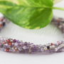 Mix ametist, garnet si spinel fatetat 2.5mm (1sir)