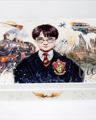 Cutie Amintiri Copii Personalizată - Harry Potter