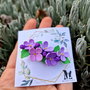 Clamă-mărțișor flori de liliac