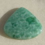 Cabochon Hemimorphit (lucrat manual in India) aprox 6.5x35x33 mm