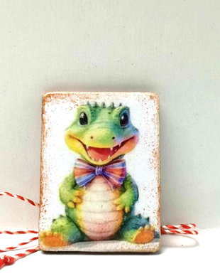 Martisor cu dinozaur
