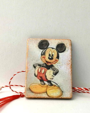 Martisor cu mickey mouse