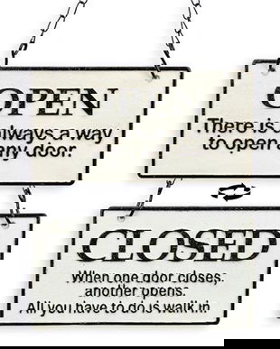 Placheta din fonta inchis /deschis