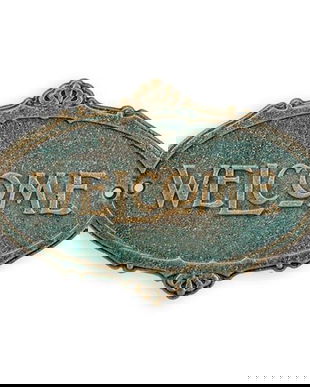 Placheta din fonta Welcome