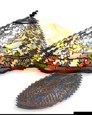 Lampa Tiffany cu libelule