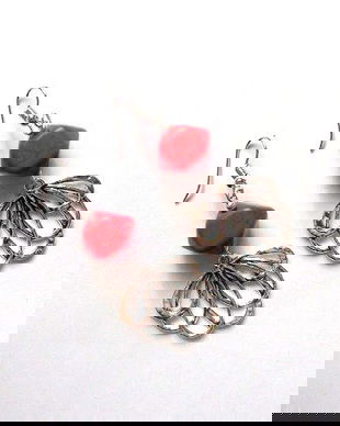 cercei howlite rosu 44794