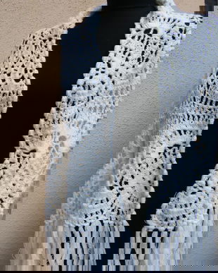 Noua/esarfa crosetata