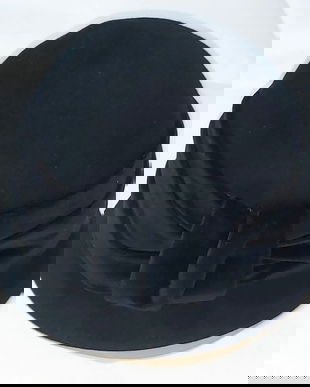 Palarie fetru model Cloche anii 40