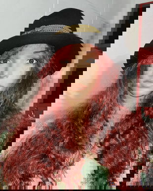 Palarie designer vintage fetru