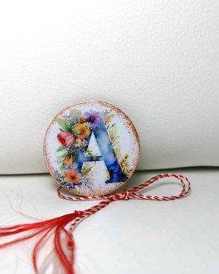Martisor cu initiala