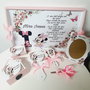 Set mot/turta 7 accesorii minnie mouse roz